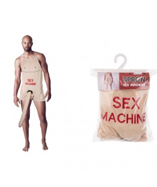 Delantal con Pene Sex Machine