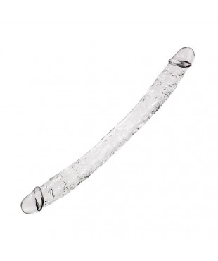 Supreme Dildo Doble 38.5 cm Transparente