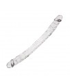 Supreme Dildo Doble 385 cm Transparente