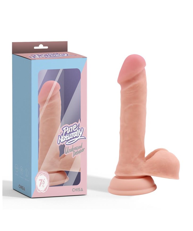 Undressed Debater Dildo Realista Silicona Liquida Dual Density 192 cm