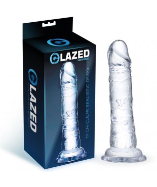 Dildo Realista Material Cristalino 19 cm