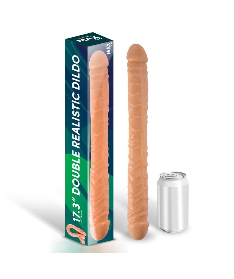 Trent Dildo Doble Realista Natural 173 44 cm