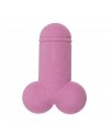 Bomba de Bano Forma de Pene Olor Fresa