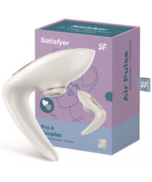 Satisfyer Succionador de Clítoris Pro 4 Couples