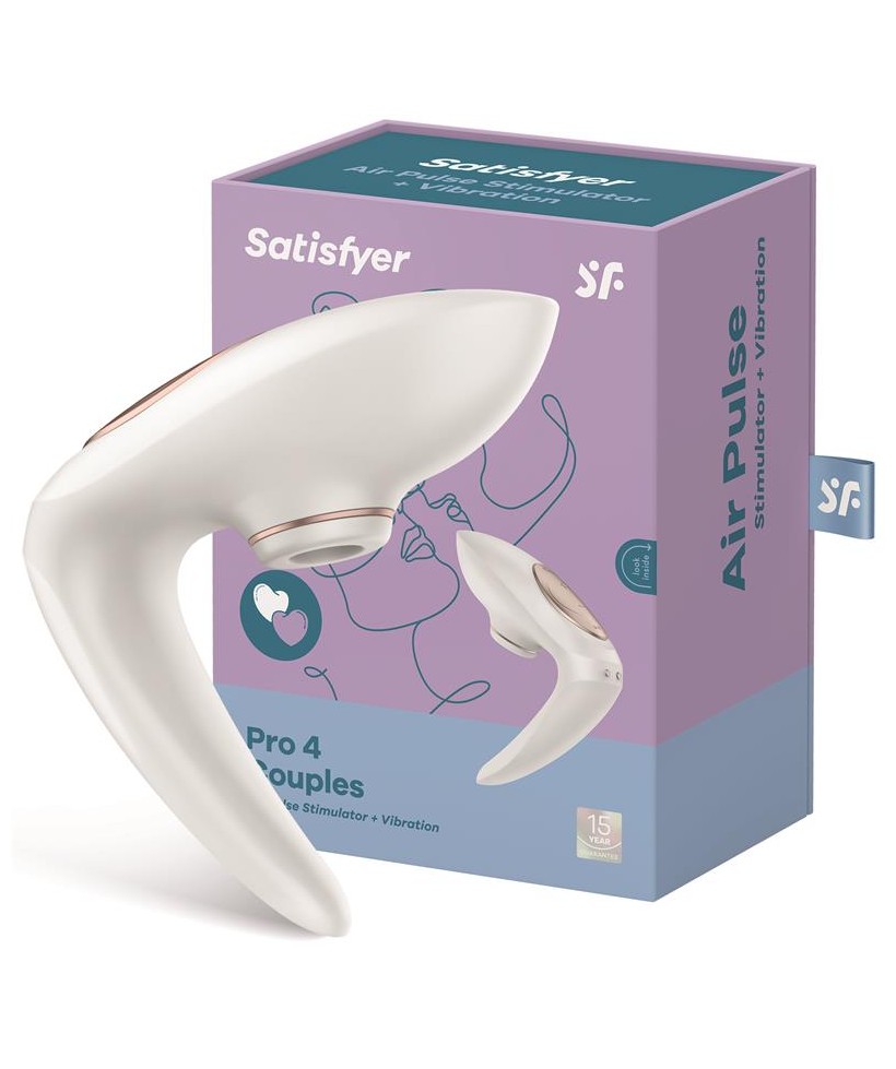 Satisfyer Succionador de Clitoris Pro 4 Couples