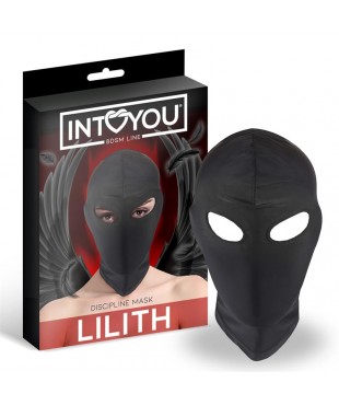 Lilith Máscara de Incógnito con Abertura en los Ojos Negro