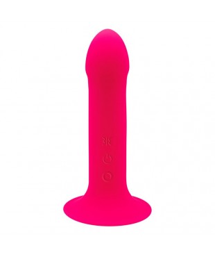 Dildo Doble Densidad Vibración Hitsens 2 M Rosa