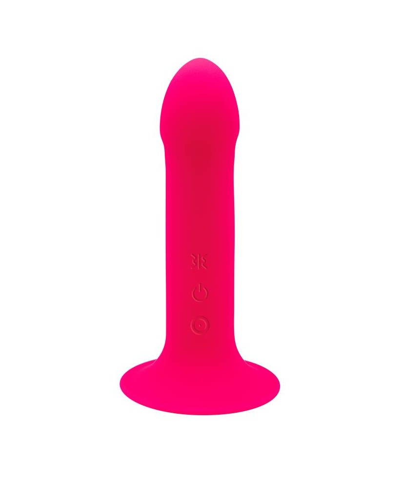 Dildo Doble Densidad Vibracion Hitsens 2 M Rosa