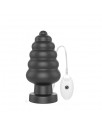 Plug Anal con Vibracion King Sized 7 Negro