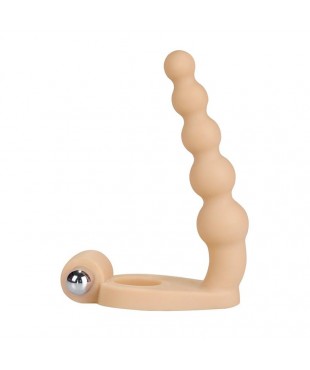 Estimulador Anal The Ultra Soft Bead 6.5 con Vibración Natural