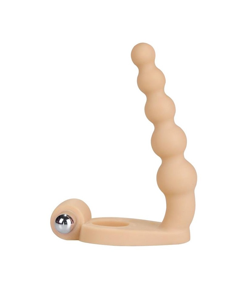 Estimulador Anal The Ultra Soft Bead 65 con Vibracion Natural