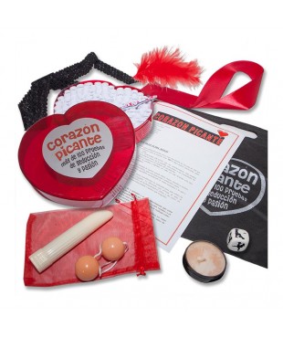 Juego Corazón Picante con 100 Pruebas