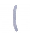 Dildo Doble Hi Rubber 128 Transparente