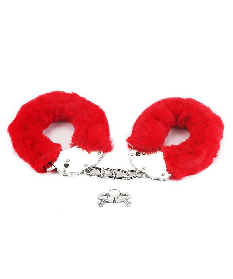 Esposas Metalicas con Pelo Rojo