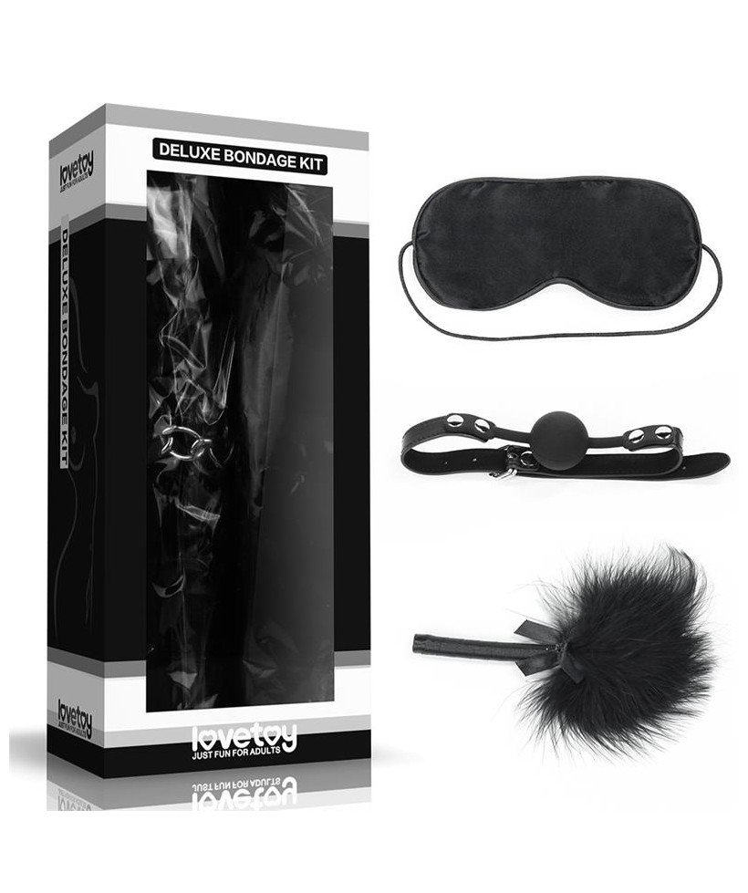 Kit Bondage Deluxe Negro