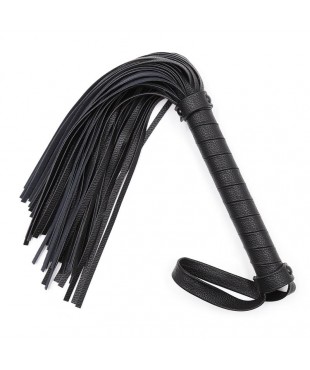 Flogger Clásico 42 cm Negro