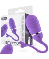 Huevo Vibrador Control Remoto Odise USB Silicona Purpura