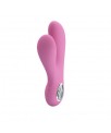 Vibrador Canrol USB Silicona Rosa Suave