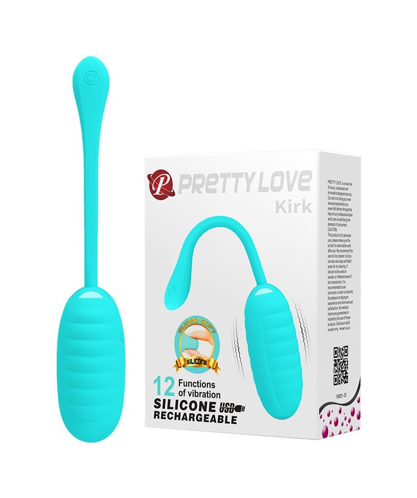 Huevo Vibrador Kirk Silicona USB
