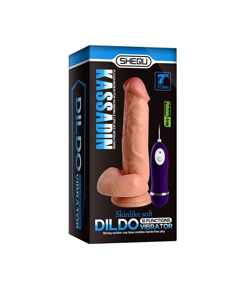 Vibrador Realista Control Remoto Kassadin 175 cm