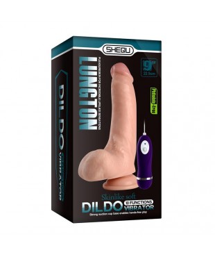 Vibrador Realista Control Remoto Duke Lungton 22.5 cm