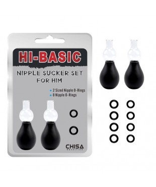 Bombas para Pezones Set for Him