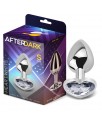 Plug Anal con Joya de Corazon Blanco Talla S