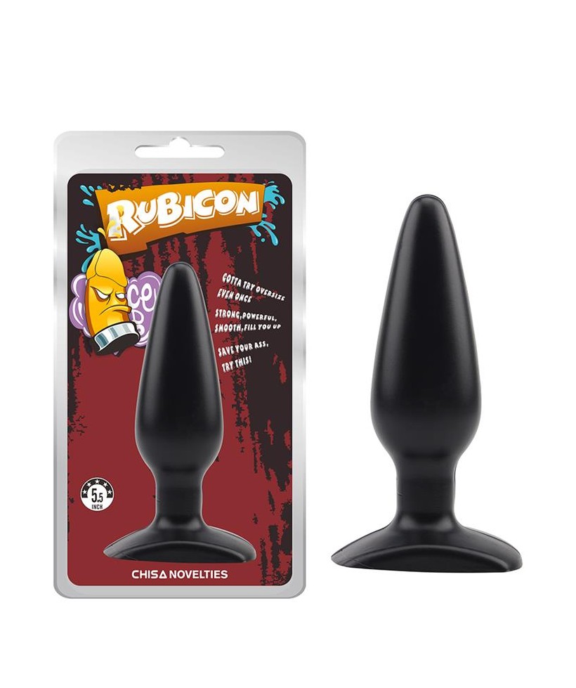 Plug Anal Rubicon 135 x 45 cm Negro