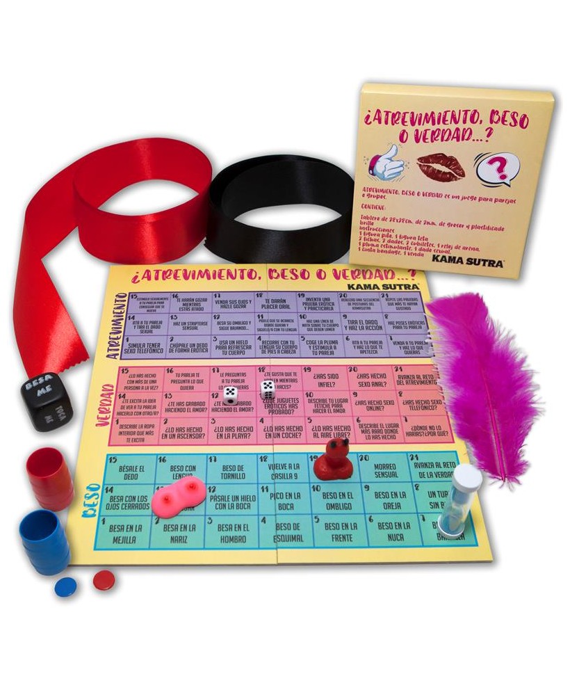 Juego de Atrevimiento Beso y Verdad