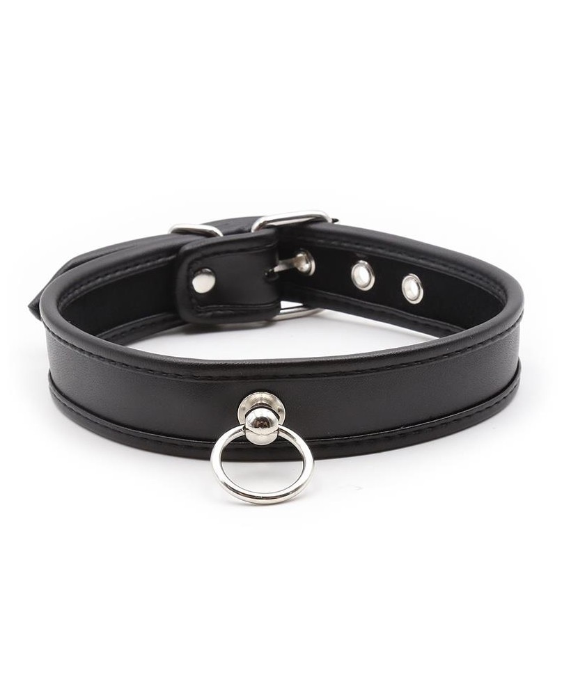 Collar con Aro Negro