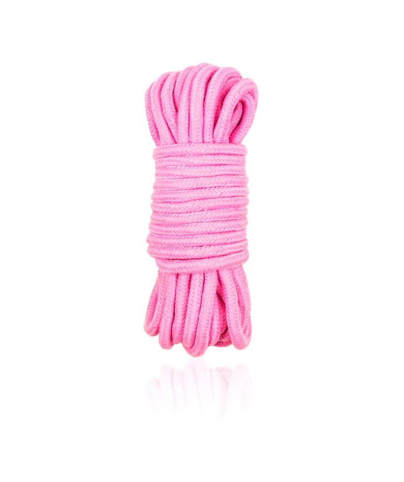 Cuerda de Bondage de Algodon 10 Metros Rosa