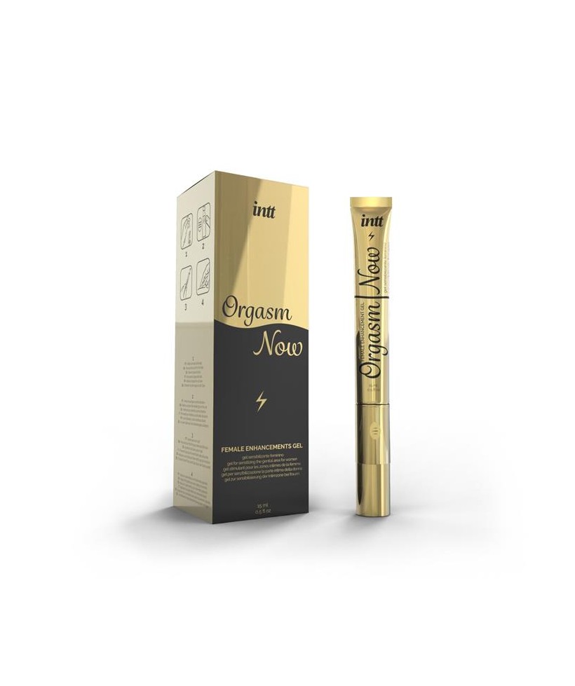 Gel Sensibilizante con Punta Vibradora Orgasm Now 15 ml