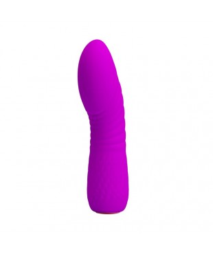 Vibrador Abner USB Silicona Purpura