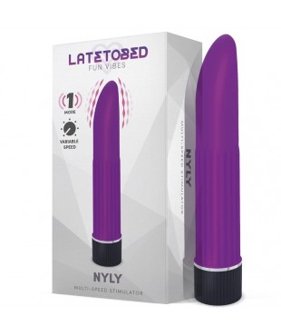 Nyly Estimulador Multi-Velocidad Púrpura