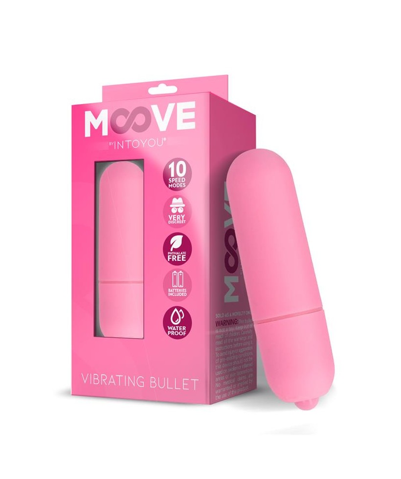 Bala Vibradora 10 Velocidades Rosa