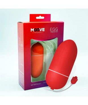 Huevo Vibrador 10 Funciones Rojo
