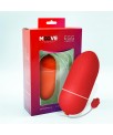 Huevo Vibrador 10 Funciones Rojo