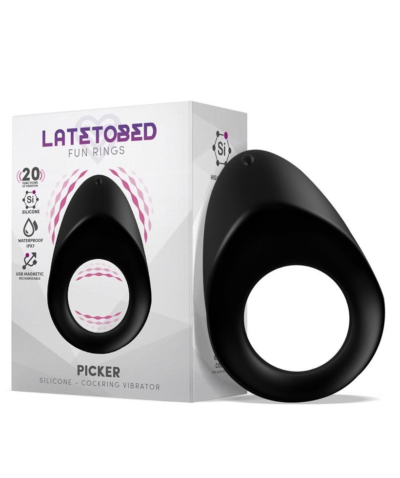 Picker Anillo Vibrador Parejas Silicona