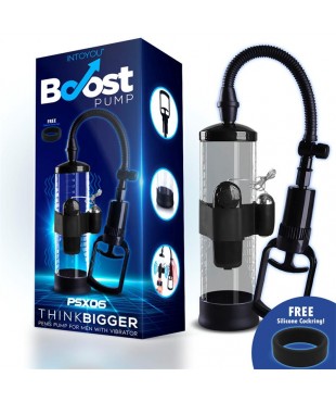 Bomba Manual para el Pene con Accesorio de Vibración PSX06