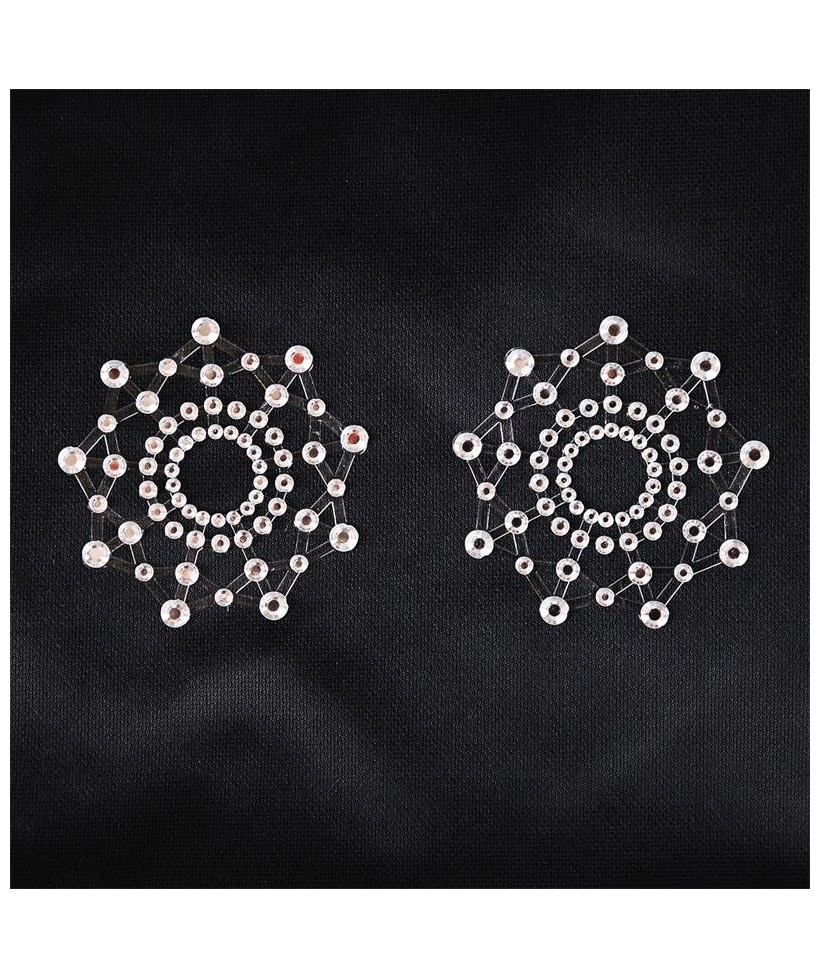 Pezoneras Copo de Nieve Blanco