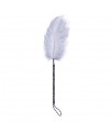 Plumas Estimuladoras 46 cm Blanco Negro