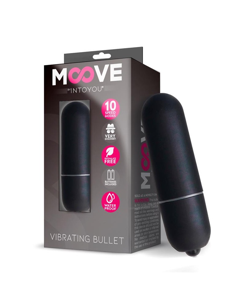 Bala Vibradora 10 Velocidades Negro