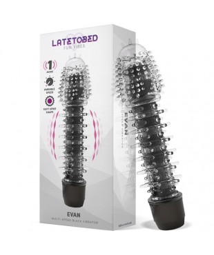 Evan Vibrador Multi Velocidad Negro