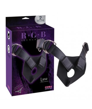 Arnés Luxe Silicona Negro