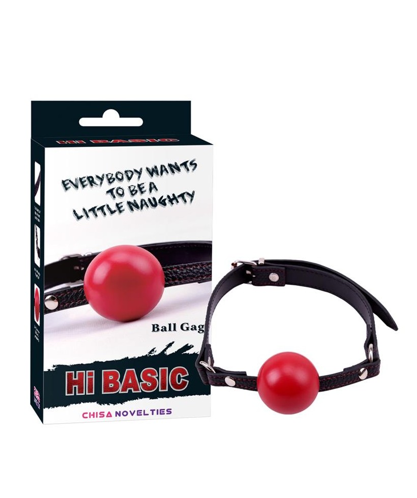 Mordaza Bola Roja