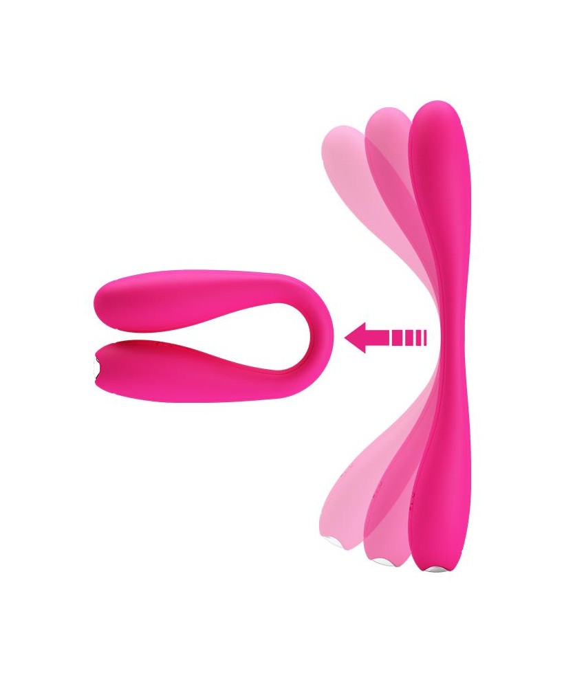 Yedda Vibrador con Esqueleto Punto G Rosa