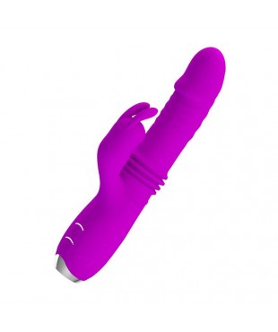 Dorothy Vibrador con Función Up and Down USB Púrpura