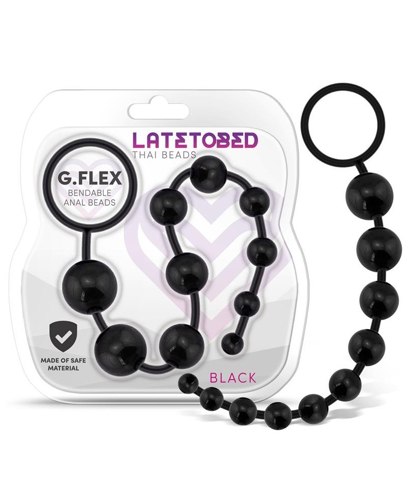 GFlex Bolas Tailandesas Flexibles Negro