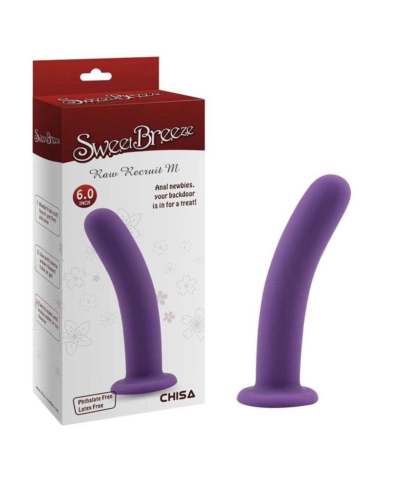 Dildo Raw Recruit Talla M Purpura