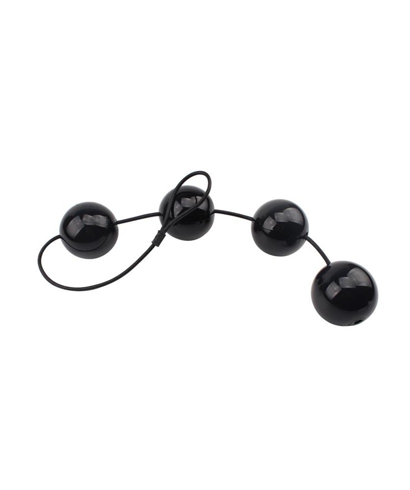 Bolas Vaginales y Anales 65 x 6 cm Negro